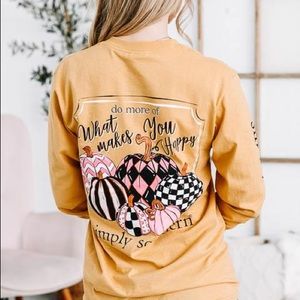 NWT Simply Southern Collection Long Sleeve Tee